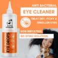 DogsLife Anti Bacterial Eye Drops Dog 237ml 2Pack