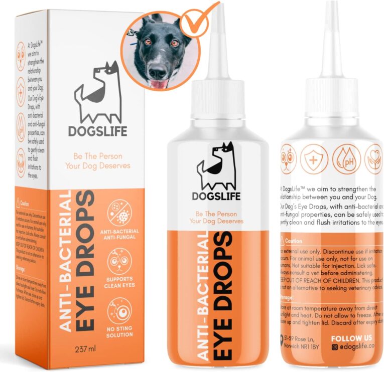 DogsLife Anti-Bacterial Eye Drops Dog 237ml