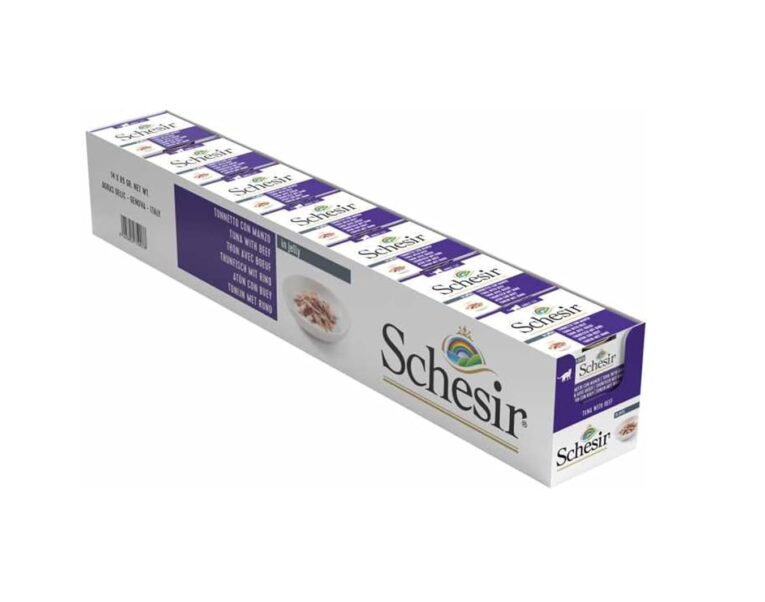 Schesir Cat Wet Food-Tuna With Beef Fillets