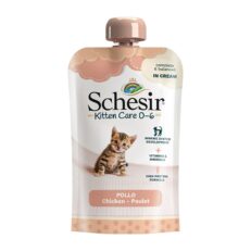 Schesir Kitten Pouch Cream 0-6 Chicken Wet Food 150g