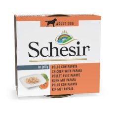 Schesir Dog Wet Food-Chicken Fillets With Papaya