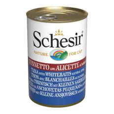 Schesir Cat Can-Wet Food Tuna With Whitebait