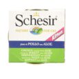 Schesir Chicken Fillets With Aloe Kitten Wet Food 14X85g